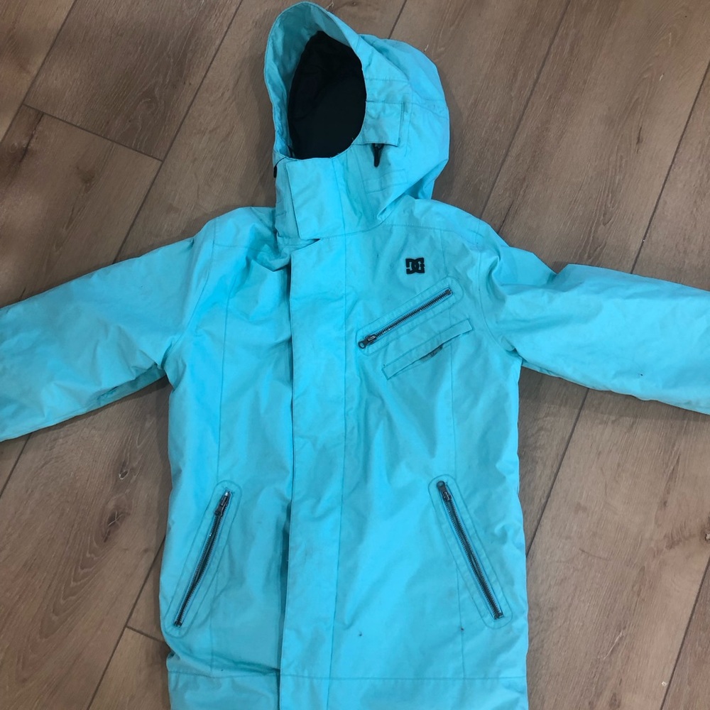 Teal DC snow jacket